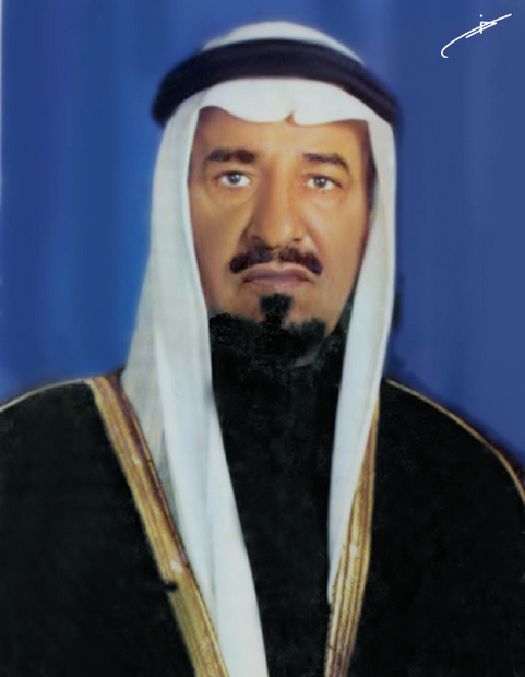 هو الملك خالد بن عبد العزيز بن عبد الرحمن بن فيصل بن تركي آل سعود
