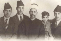 صورة عبد السلام عارف برفقة والده وأخيه