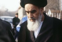 أصبح روح الله الخميني المرشد الأعلى للبلاد في الفترة من (1979-1989)، وهو منصب تم إنشاؤه في دستور الجمهورية الإسلامية الإيرانية كأعلى سلطة سياسية ودينية للأمة، وحمل لقب آية الله العظمى.
