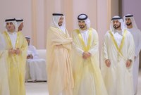 وافق الزفاف يوم 6 يونيو بحضور حكام وشيوخ الإمارات وعدد من المسؤلين والشخصيات الهامة 