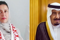 فوالدها هو الأمير سعد بن محمد بن عبد الرحمن آل سعود فهو ابن عم الملك سلمان
