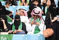 وإيمانًا بالحريات تم السماح للنساء في السعودية أيضًا بدخول الملاعب الرياضية ومشاهدة المبارايات، وكان أول حضور لهن في المدرجات خلال لقاء الأهلي والباطن في الجوهرة جدة
