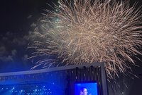 النجم المصري العالمي عمرو دياب كانت له ليلة مميزة في اليوم الثالث من "مدل بيست" 
