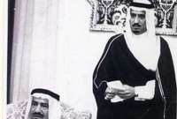لقطات نادرة للملك سلمان بن عبد العزيز بجانب الملك خالد بن عبد العزيز آل سعود
