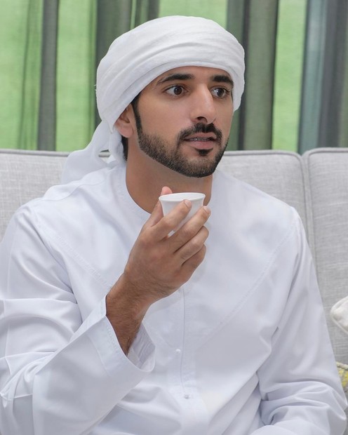 حمدان بن محمد بن راشد آل مكتوم، ولي عهد دبي، ولد في 14 نوفمبر عام 1982