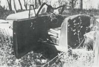 بالتحديد يوم 4 أبريل عام 1939  فارق الغز الحياة إثر حادثة حيث أنه كان يقود سيارته ولكن أصطدم بأحد الأعمدة الذي سقط على رأسه وتسبب في وفاته
