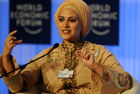 تصدرت قائمة السيدات العربية أكثر تأثيرا لعدة سنوات متتالية من عام 2009 وحتى عام 2015
