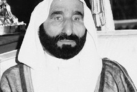حاكم رأس الخمية - آخر الآباء المؤسسين المتوفين الشيخ صقر بن محمد القاسمي

