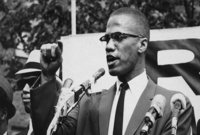 وفي عام 1964 أسس منظمة الوحدة الإفريقية الأمريكية، التي دافعت عن هوية السود وأكدت أن العنصرية، وليس البيض، هي المصيبة الأعظم التي تواجه الأمريكيين الأفارقة
