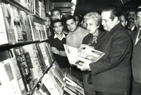 وهي أول سيدة مصرية تتولى رئاسة قسم اللغة العربية بكلية الآداب، ولمدة تسع سنوات، كما شاركت فى تأسيس معرض الكتاب
