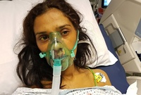 ودخلت إيمان مستشفى ميلانو يوم 29 يناير 2018 على إثر شعورها بالألم في المعدة
