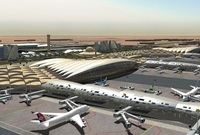 افتتح عدد من المطارات في مناطق السعودية مثل مطار الملك خالد الدولي في الرياض