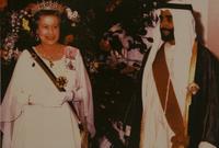 الشيخ زايد والملكة إليزابيث