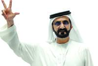 أطلق عددًا  من المبادرات كمهرجان دبي للتسوق، وحكومة دبي الإلكترونيّة وبرنامج دبي للأداء الحكومي المتميز كما دشن برج خليفة وطوّر الطيران الإماراتي كما أسس كلية محمد بن راشد للإدارة الحكوميّة