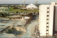 بعدها بـ 7 أشهر في نوفمبر عام 1996 شهدت المملكة تفجير ضخم هز أرجاء المملكة إذ وقع انفجار في مدينة الخبر والذي تسبب في مقتل 19 أمريكي وجرح 386 آخرين بينهم 17 سعودي و109 أمريكي
