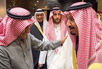 ناصر القصبي مع خادم الحرمين الشريفين الملك سلمان بن عبد العزيز 