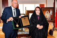 الشيخة سبيكة قرينة الملك حمد بن عيسى آل خليفة ملك البحرين والسيدة الأولى ورئيسة المجلس الأعلى للمرأة