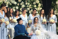 ظهرت صور تشير إلى أنه تزوج من ملكة جمال روسية سابقة بينما كان في إجازة طبية

